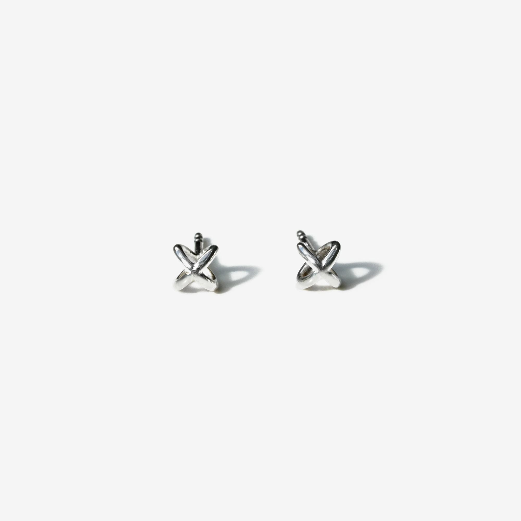Buy Oomph Silver Stud Earrings for Women Online At Best Price @ Tata CLiQ
