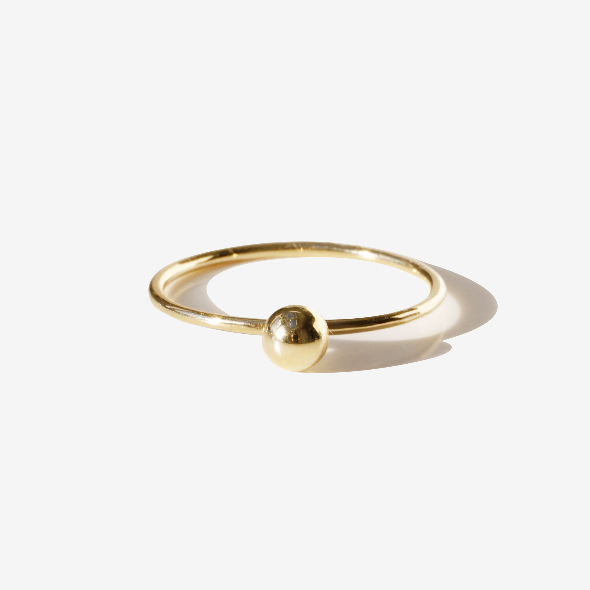 SPHERE gold ring - NURA.design