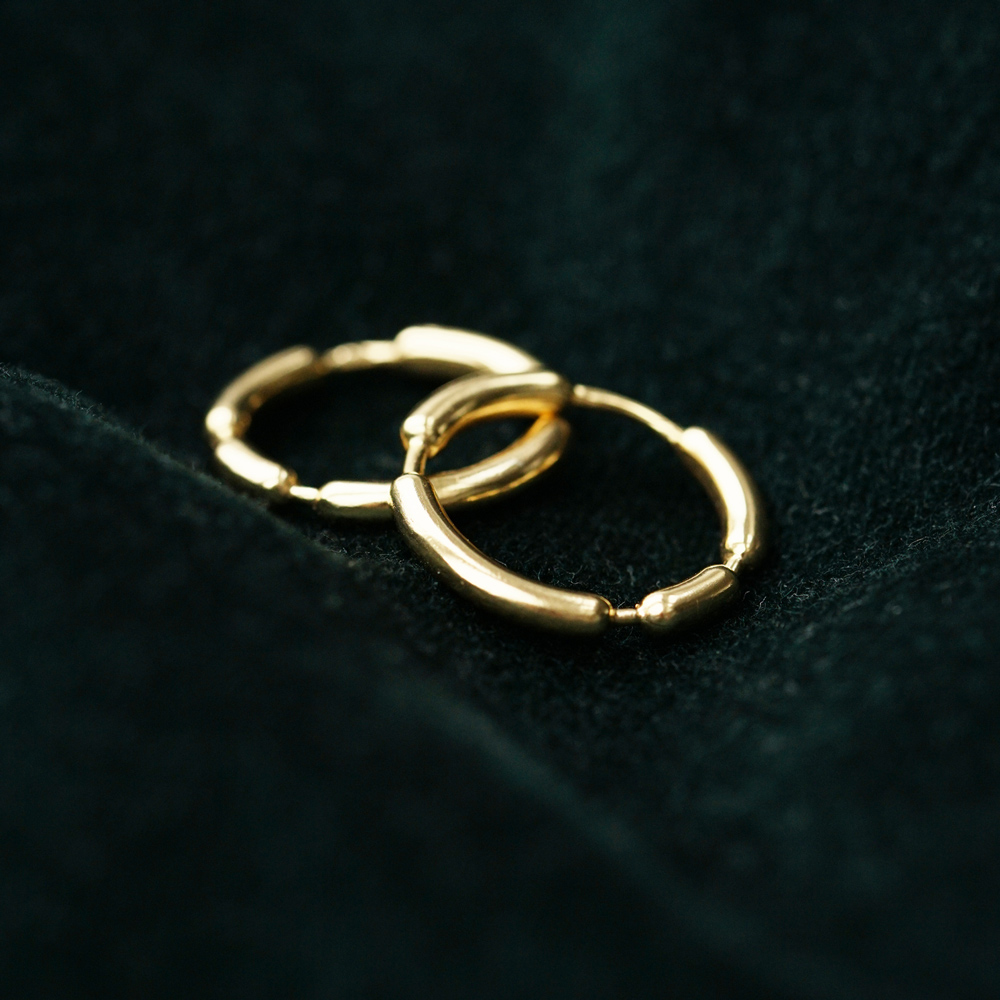 Four gold-plated ring - NURA.design
