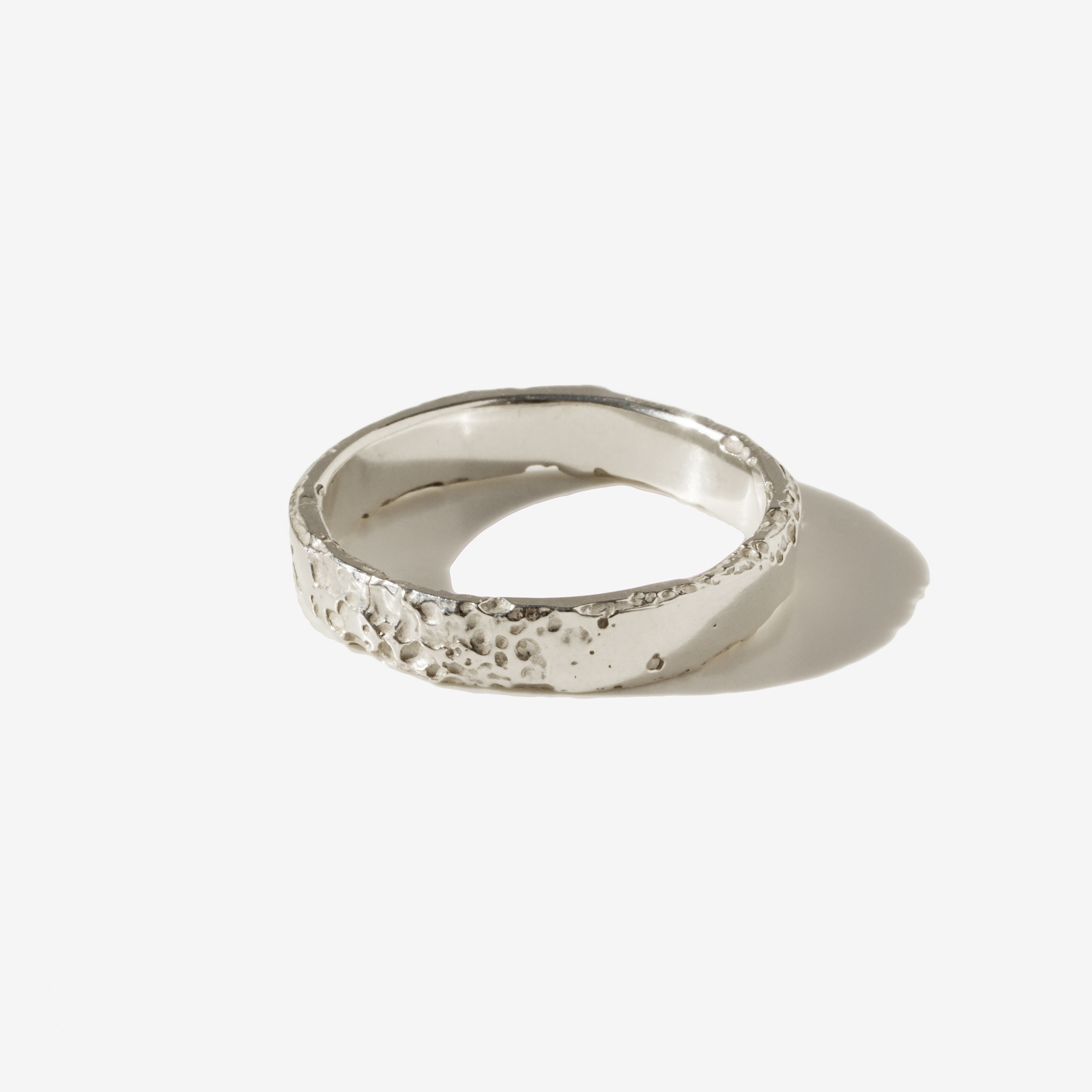 Thin Rose Gold Ring, Thin Silver Ring, Thumb Ring, Silver Stacking Ring,  Thin | eBay