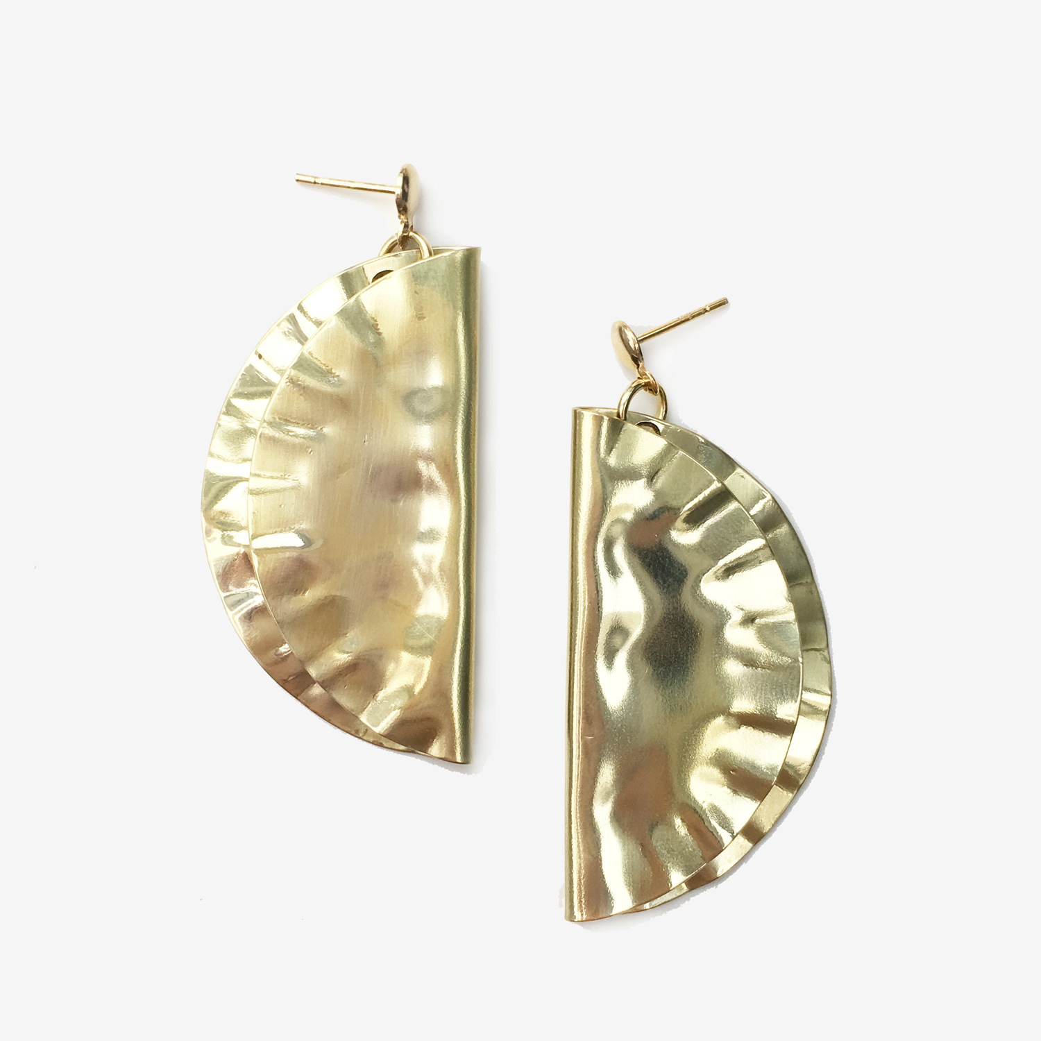 SILK dumpling earrings - NURA.design