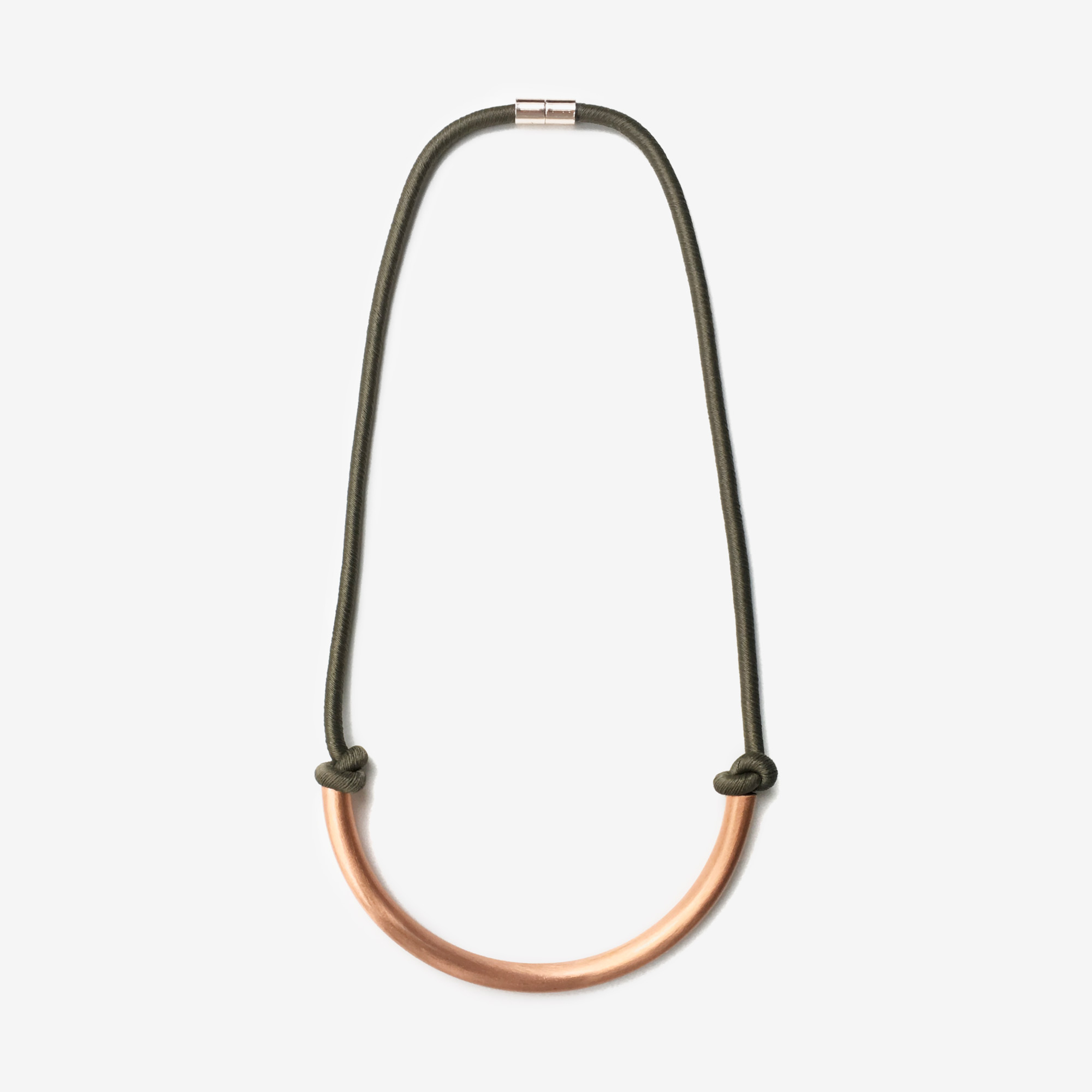 Elur khaki necklace - NURA.design