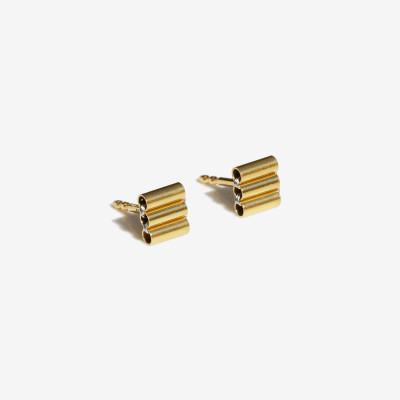PROFILE gold earrings - NURA.design